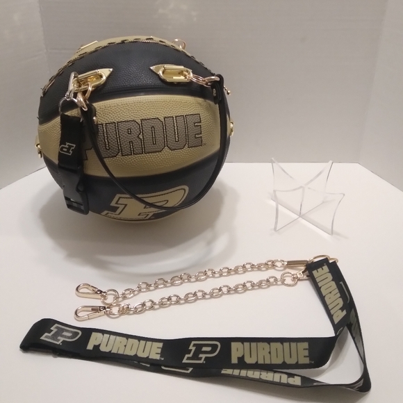 LIMITED EDITION "PURDUE" Basketball Purse - Picture 11 of 16